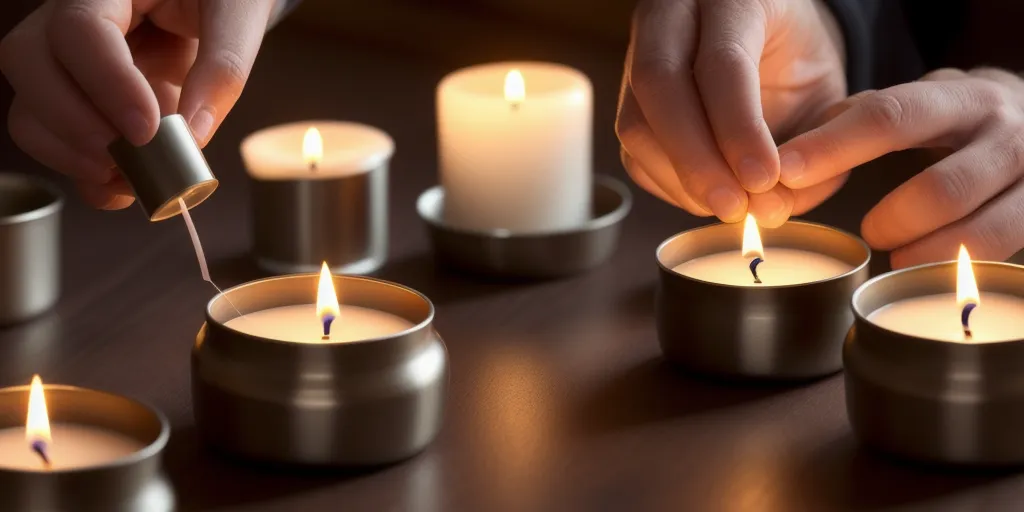 What is a candle wick made of? Lasting Lights