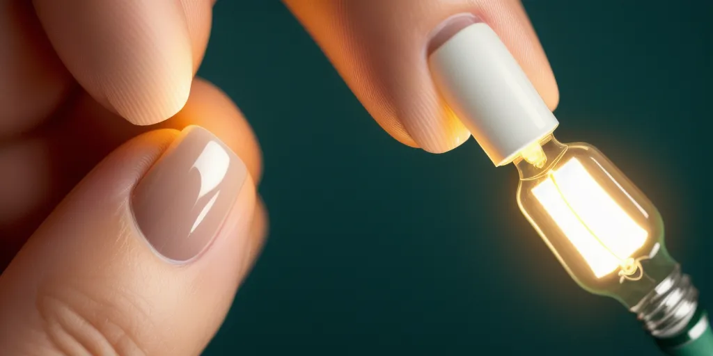 How can i check the connections of a led light bulb?