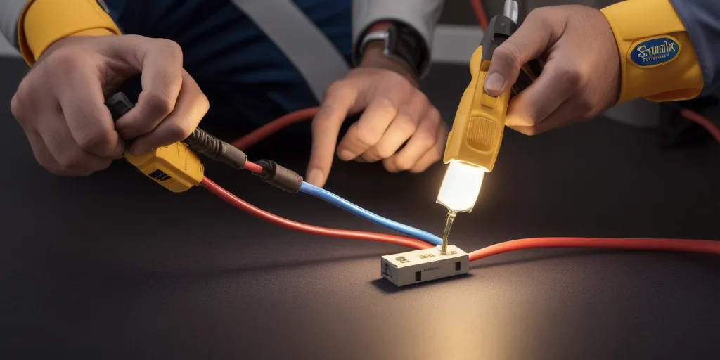 How do you secure led lights in place?