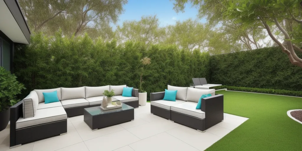 How can i match the aesthetic of my outdoor space?
