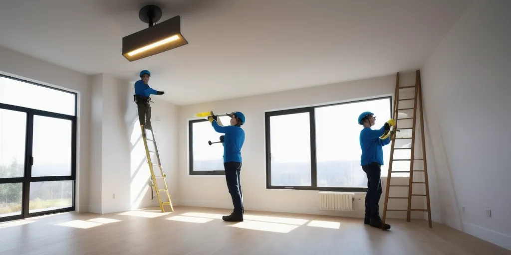 How do you test the light after replacing the bulb?