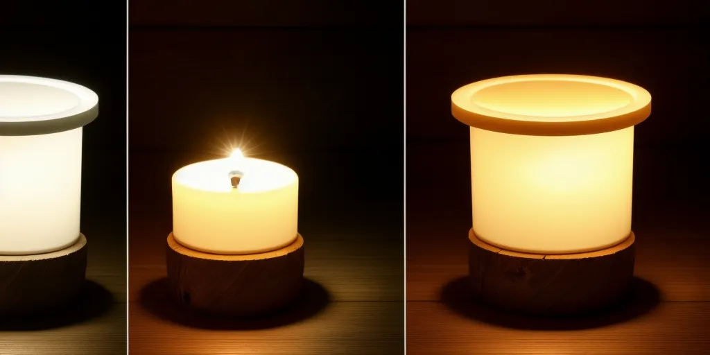 How does a 5 lumens solar light compare to a candle?