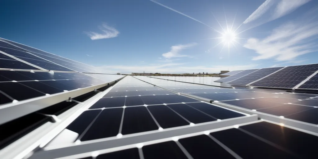 Is the solar panel blocked from sunlight?