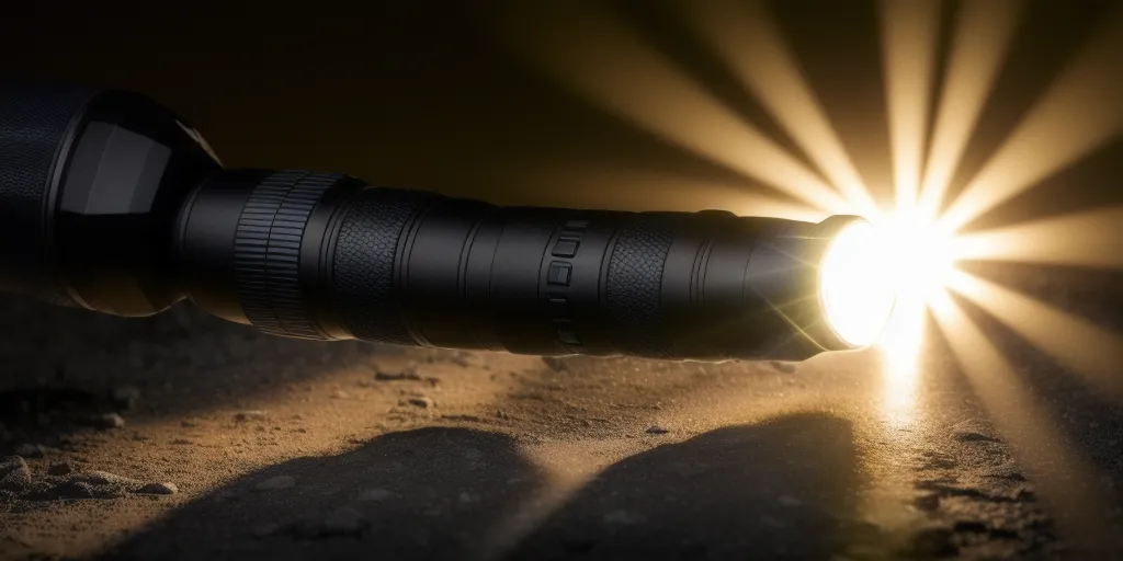 What flashlight can start a fire? Lasting Lights