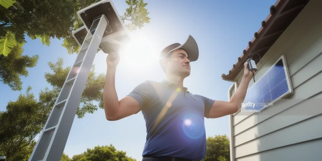 What tools are needed to mount a solar motion sensor light?