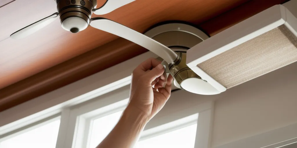 What tools are needed to fix a light string on a ceiling fan?