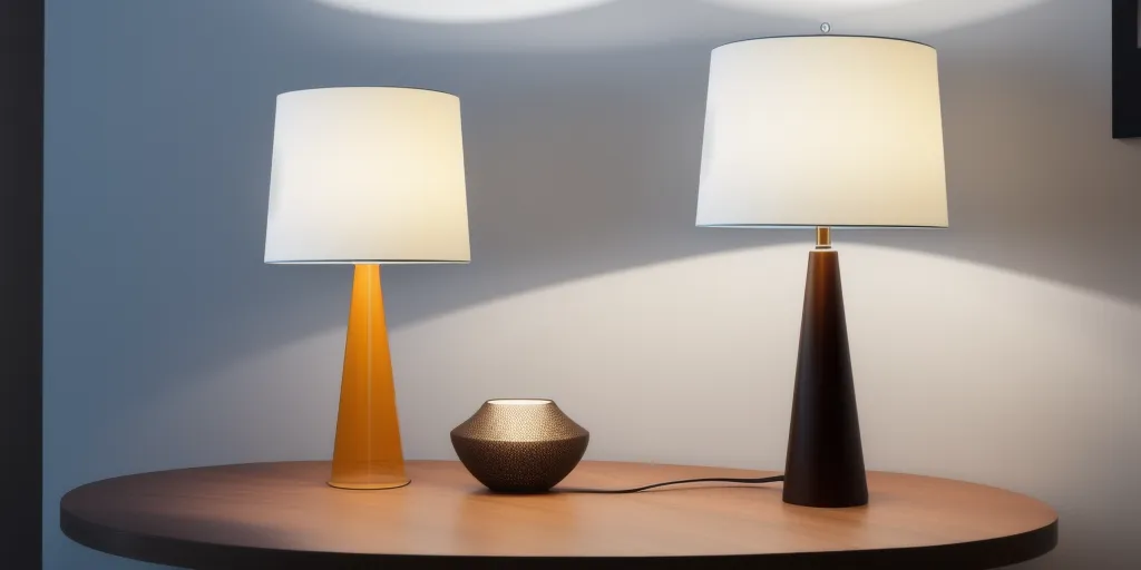 How does the shape of the lamp affect the movement of the fluids?