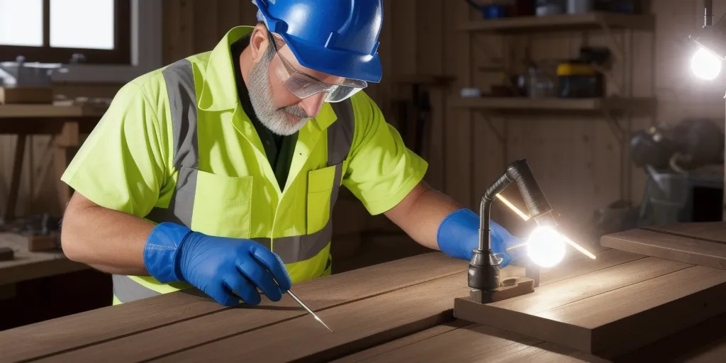 What is the final step in making replacement stakes for solar lights?