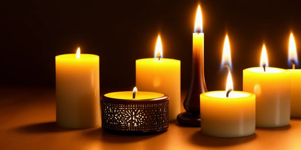 Does candle size influence wax hardening?