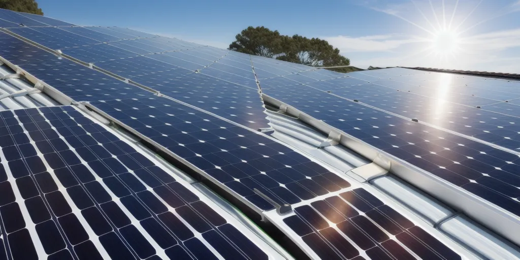 Is the solar panel positioned correctly?