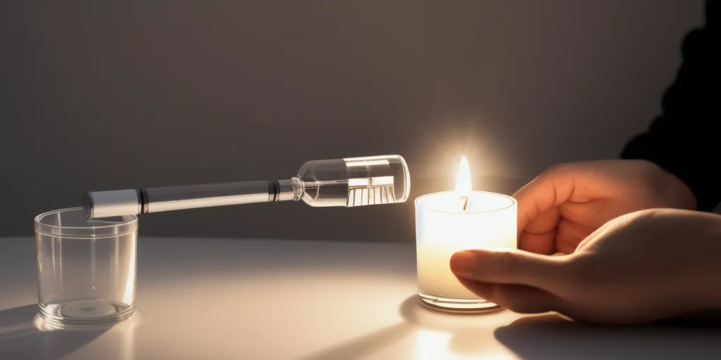 How to light a candle without a lighter? Lasting Lights
