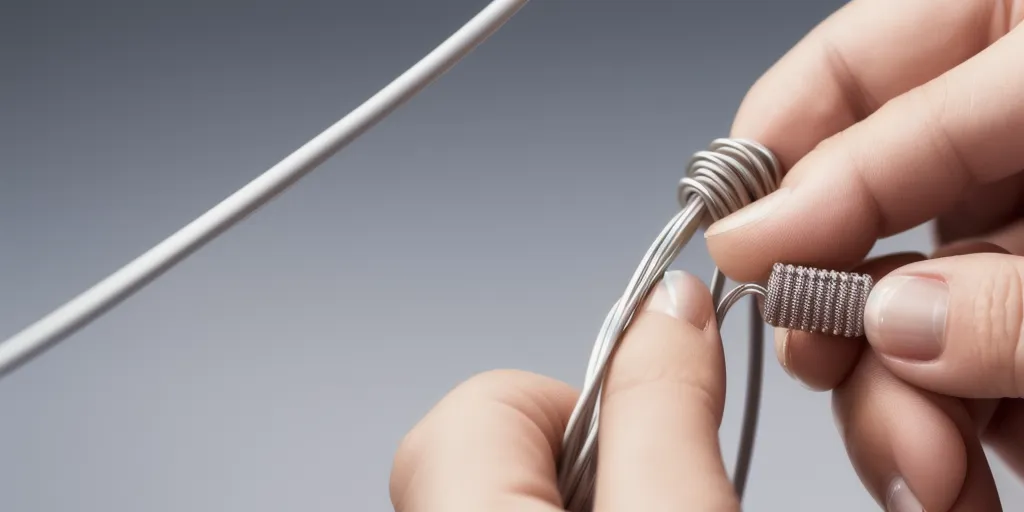 How do you reattach the wire to the light fixture?