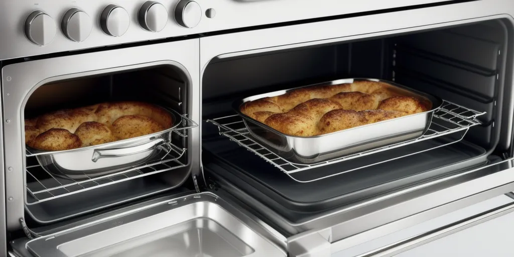 Where is the light bulb cover in an oven?