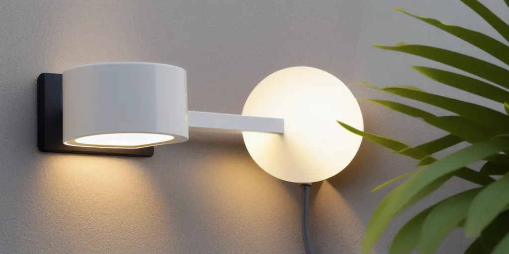 How does the sensor on a solar light work?