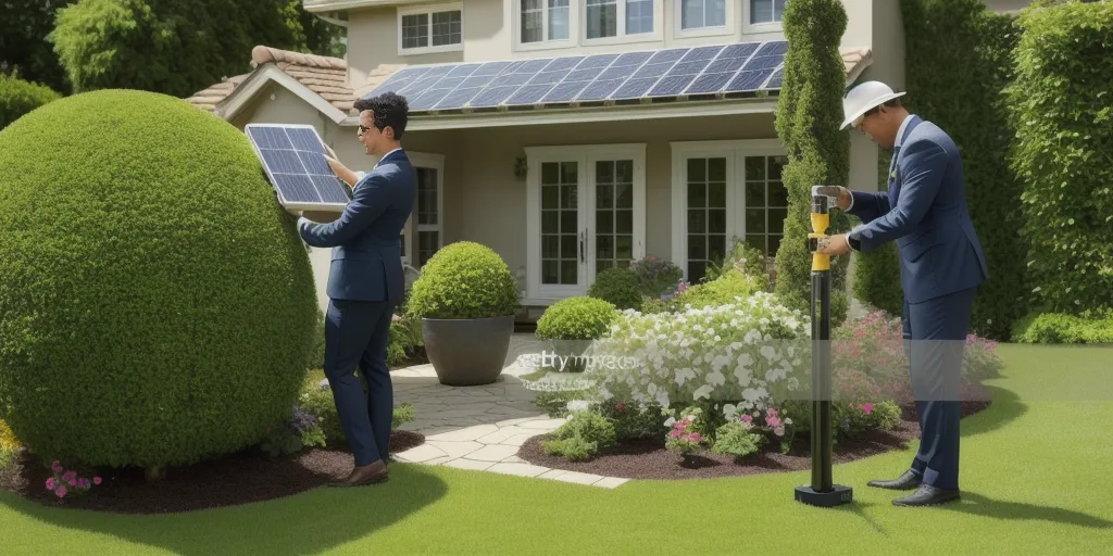 How do you connect the solar panel to the lights?