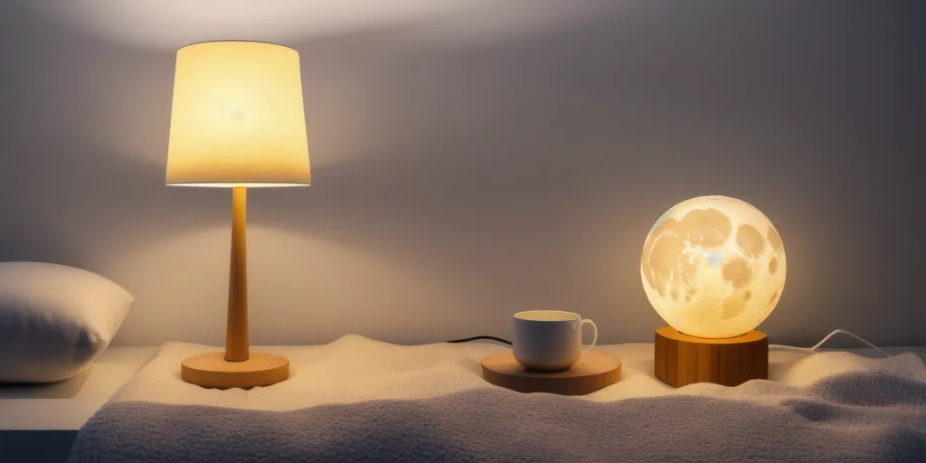 What are the benefits of a moon lamp?