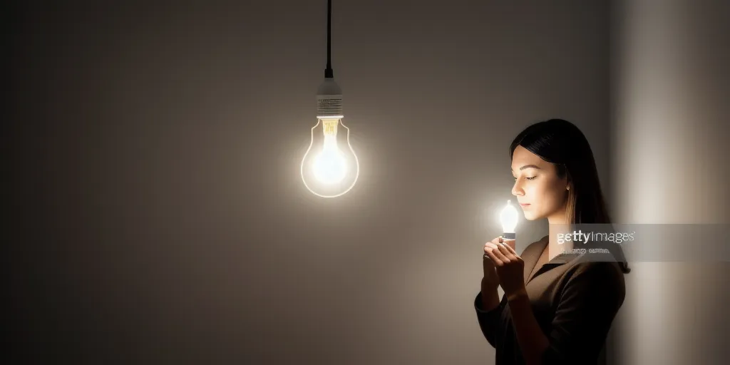 How does a light bulb camera capture images in the dark?