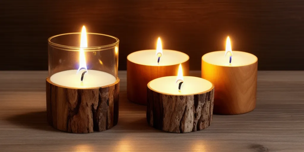 What are some alternatives to candles for candle holders?