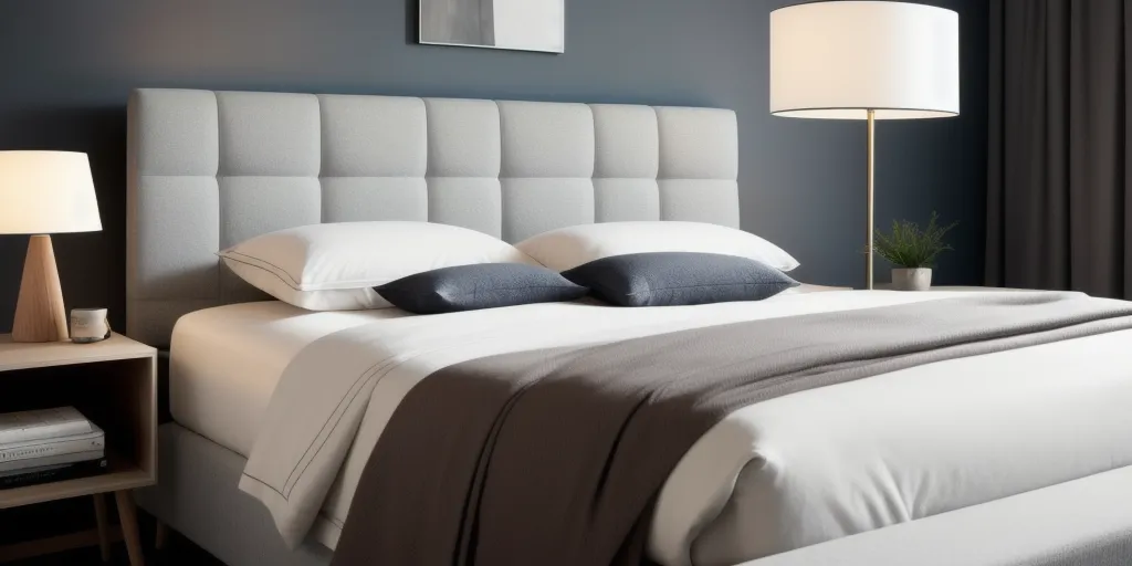 What should be considered when selecting a bedside lamp?