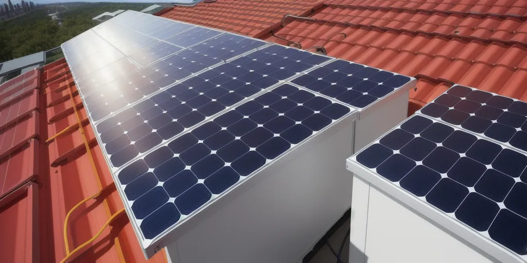 How do batteries store energy for solar lights?