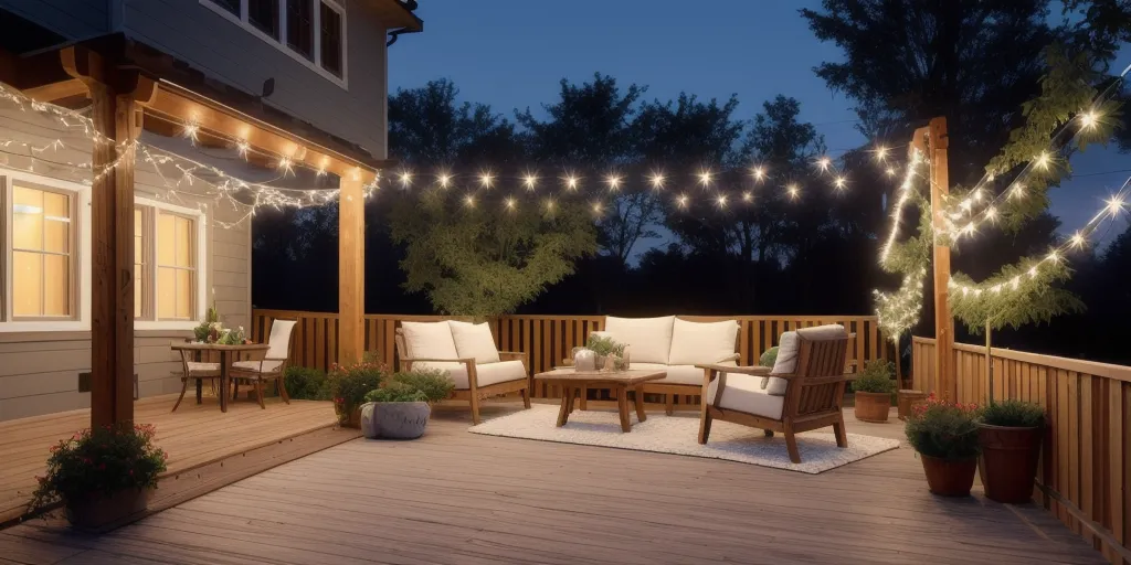 How can i securely attach string lights?