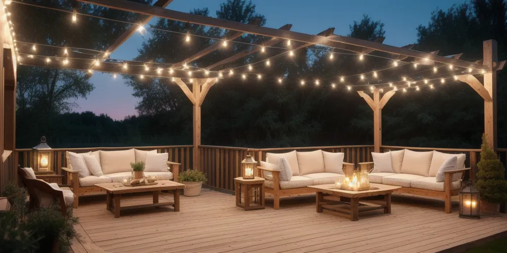 What materials can i use to cover string lights?