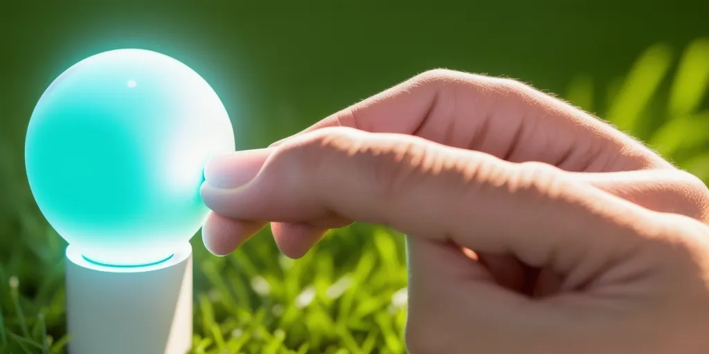 How do i activate the switch on a solar light?