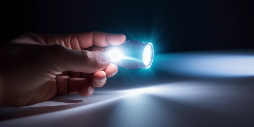 What causes my flashlight to turn on by itself?