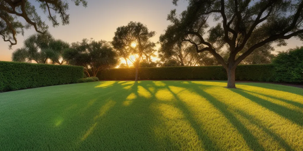 What is the size and shape of the front yard?