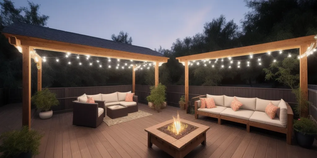 How do i measure the area for string lights?