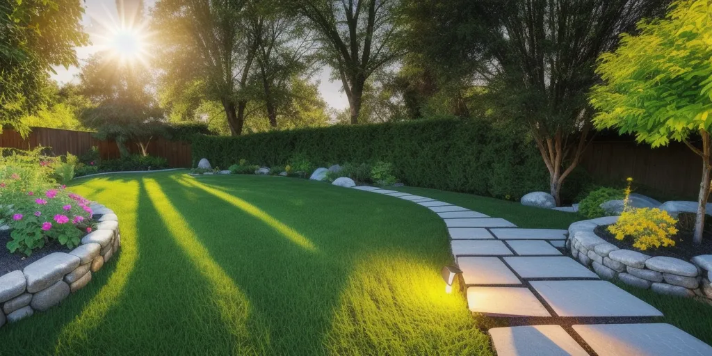 How does the sun power solar lights?