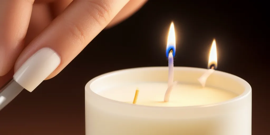 How to trim candle wick? Lasting Lights