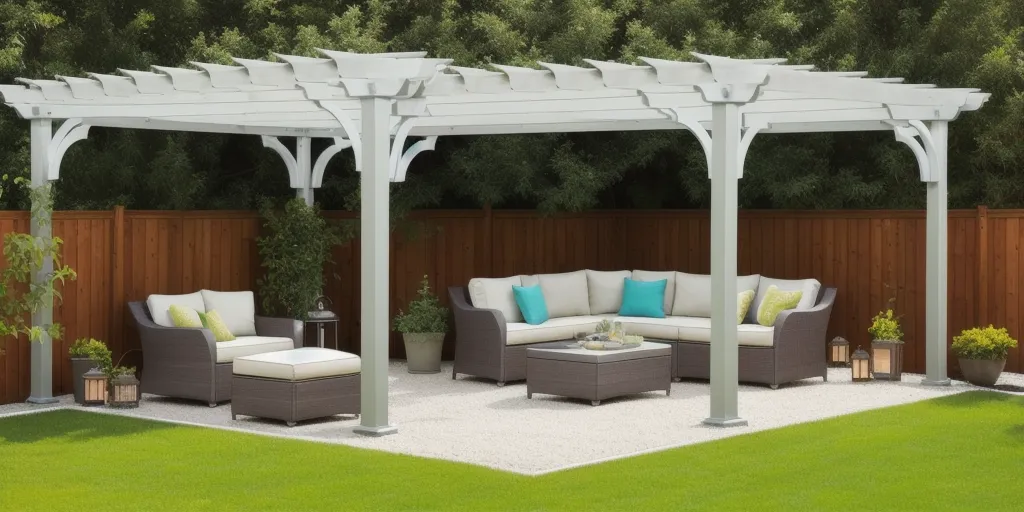 What tools are needed to hang string lights on an aluminum pergola?