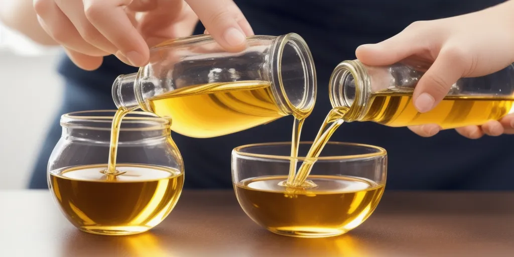 What oil is best for making candles without wax?