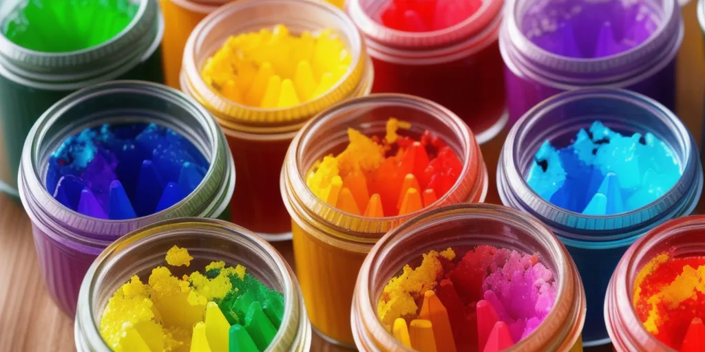 What type of container is suitable for making candles without wax?
