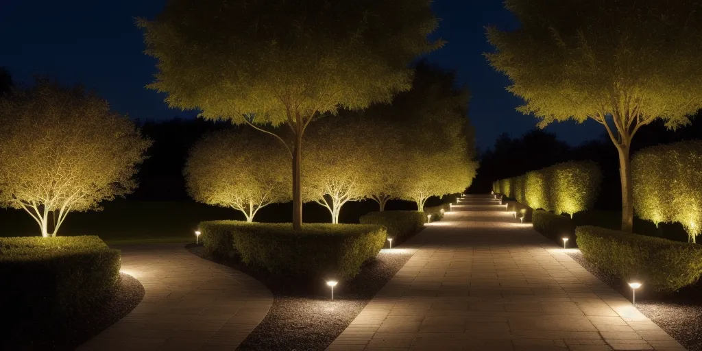 How far should solar lights be spaced?
