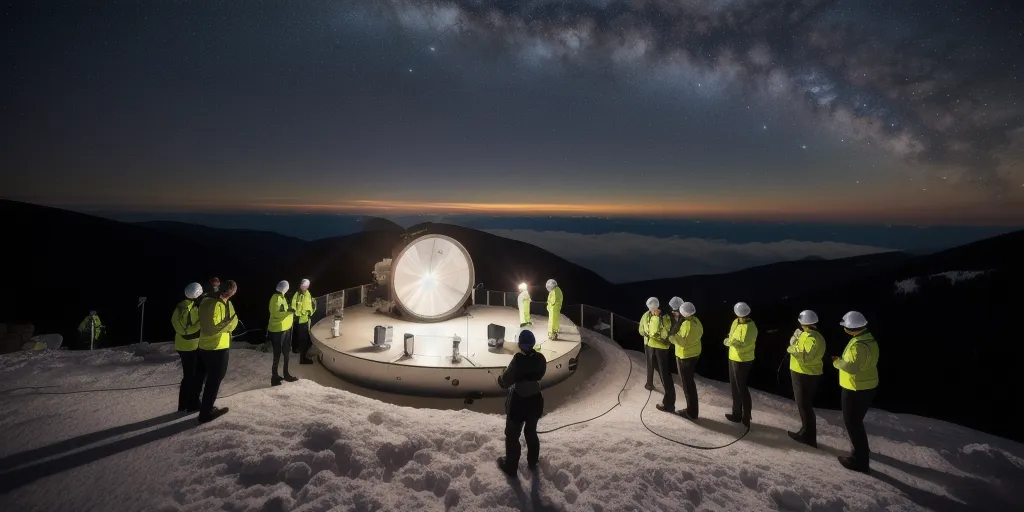How does green light help with astronomy?