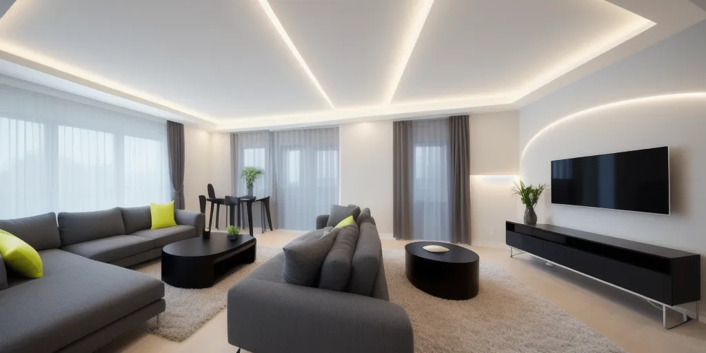 What app is used to control led lights from a phone?