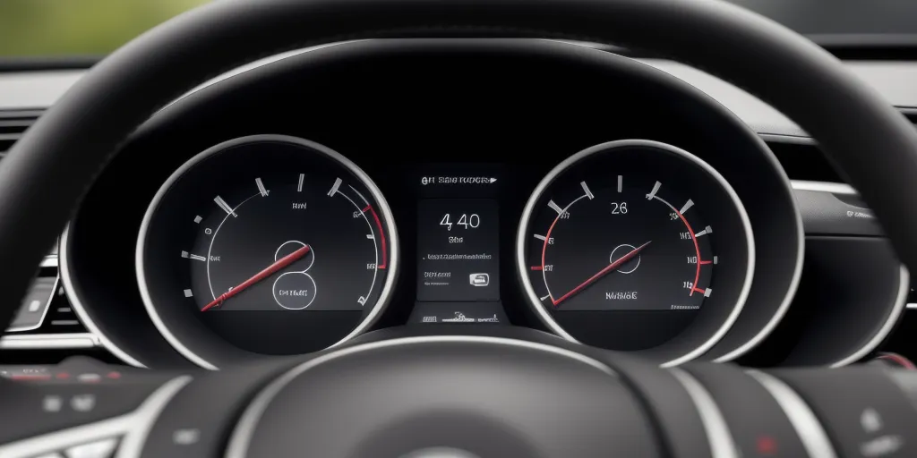 Where is the bulb warning light located?