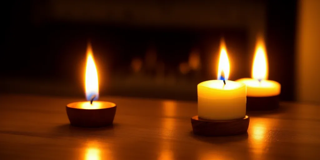 How does the wax from a candle become a gas?