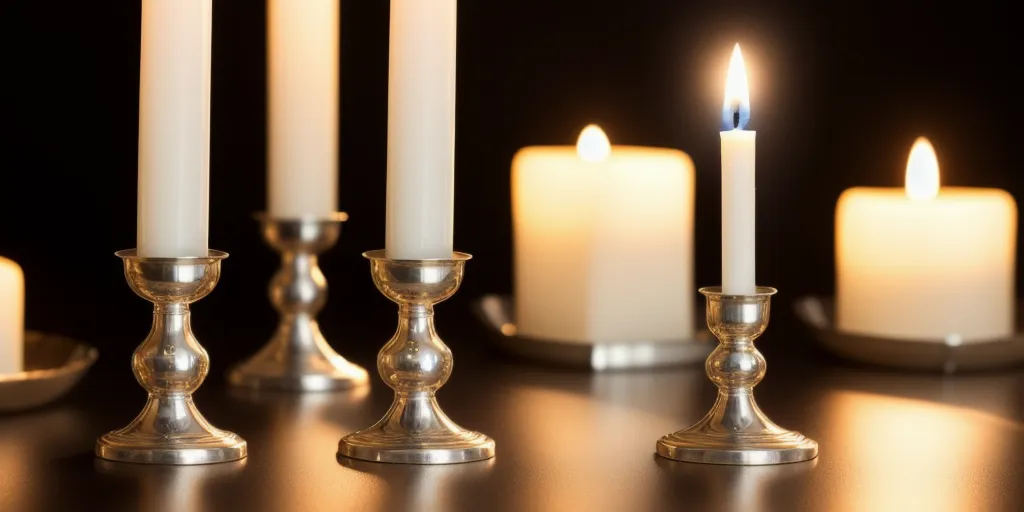What is released into the air when a candle is burned?