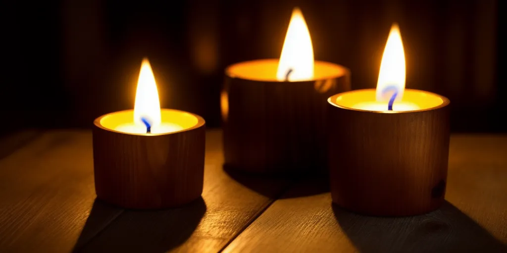 How long should a wooden wick candle burn?