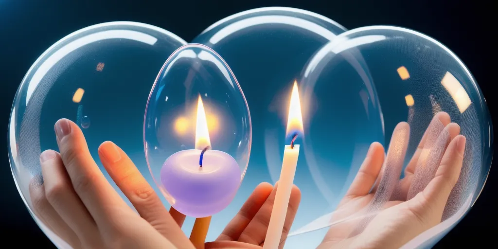 How can you protect the candle during transportation?